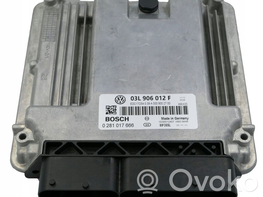 Volkswagen Crafter Engine control unit/module 