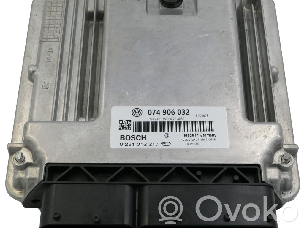 Volkswagen Crafter Unitate/modul de control motor 