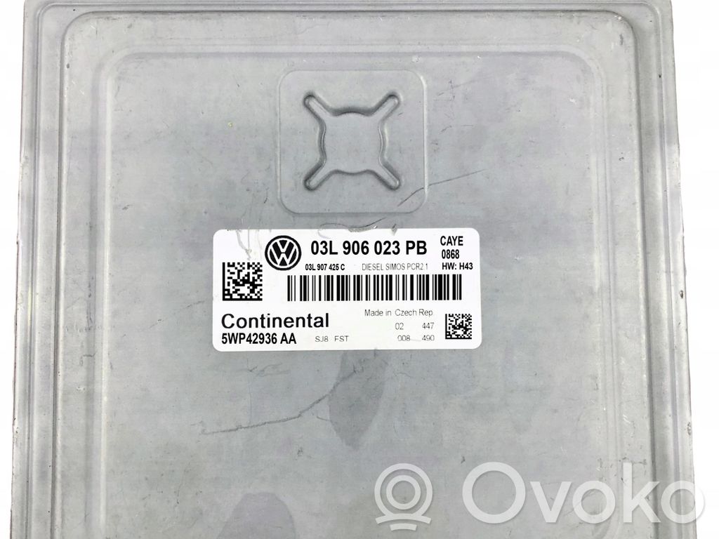 Volkswagen Caddy Engine control unit/module 