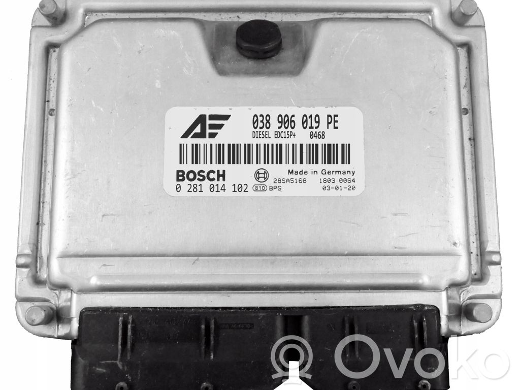 Seat Alhambra (Mk1) Engine control unit/module 