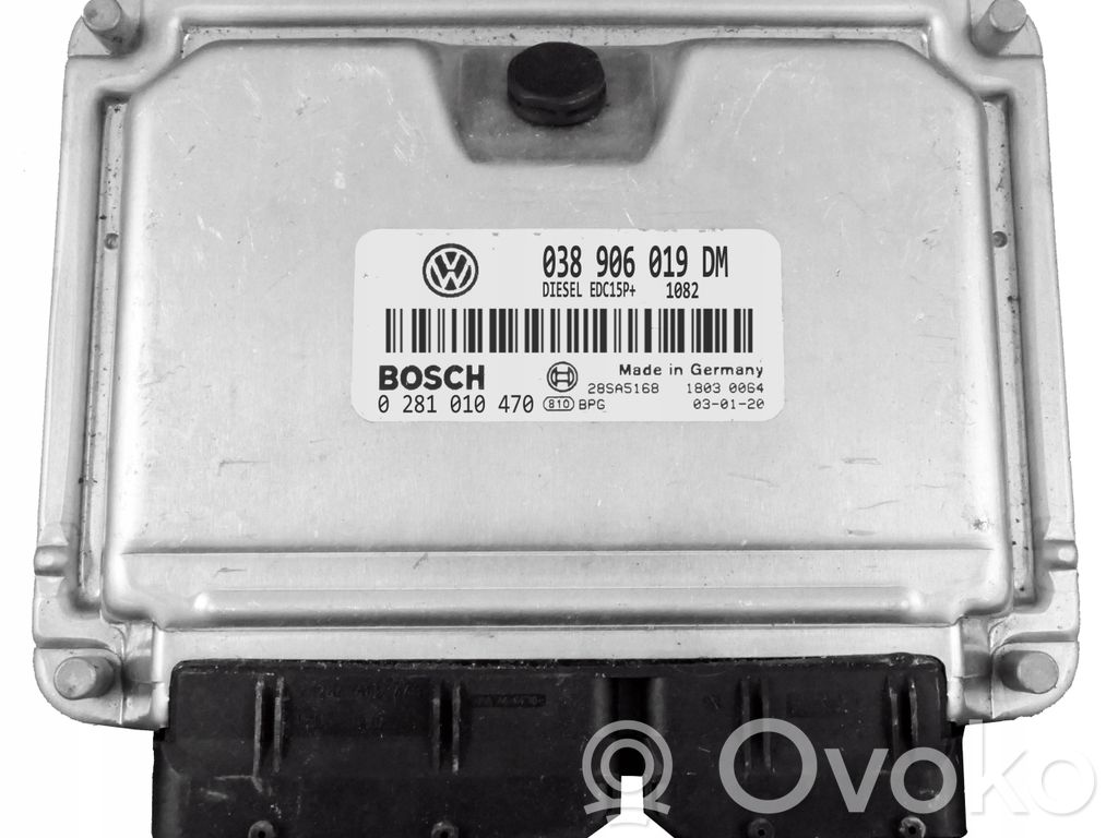 Volkswagen PASSAT B5 Engine control unit/module 
