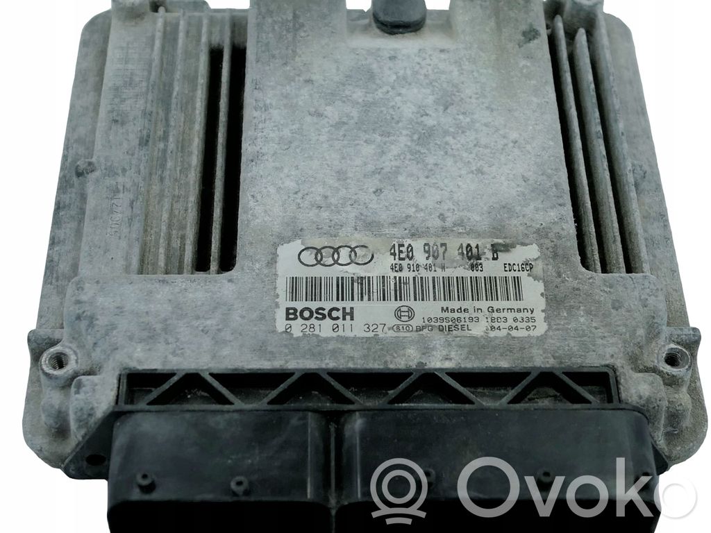 Audi A8 S8 D3 4E Engine control unit/module 