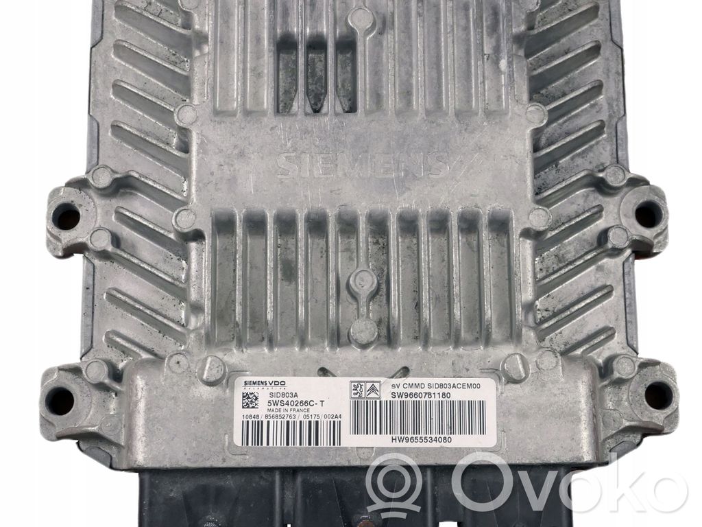 Peugeot 407 Engine control unit/module 