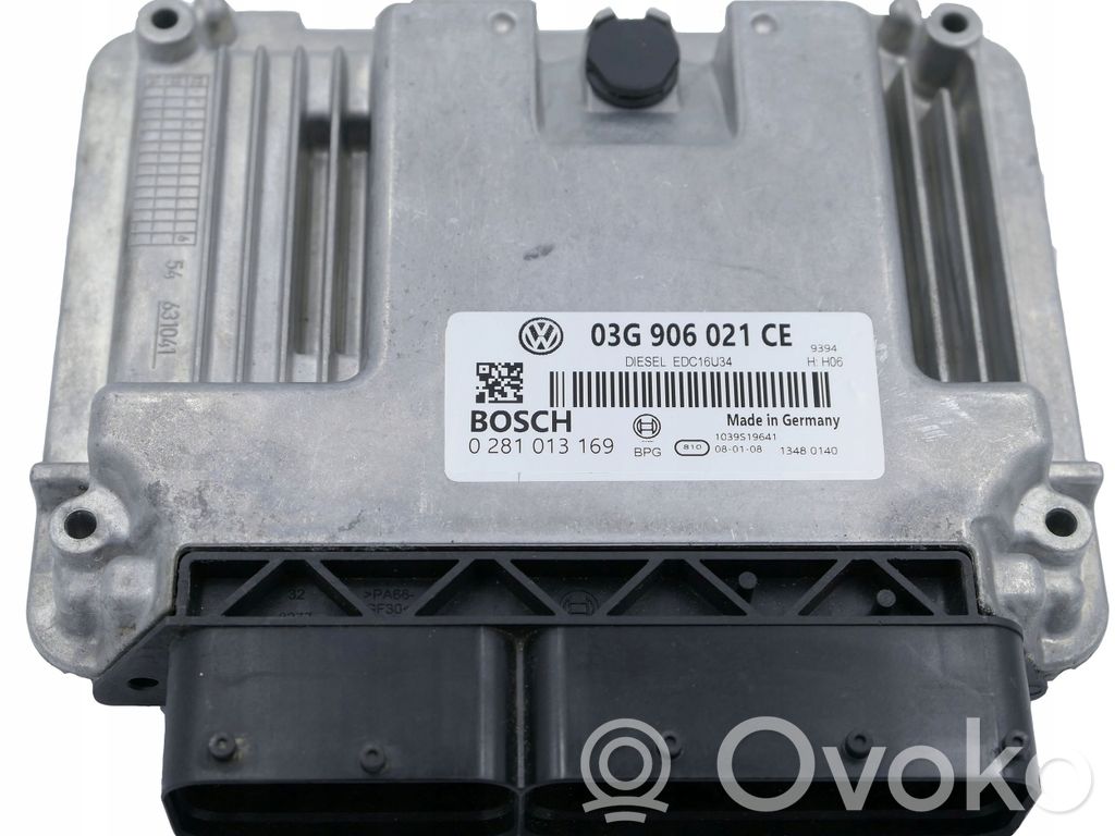 Engine control unit/module   03G906021CE,0281013169