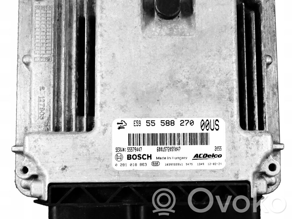 Opel Corsa D Unitate/modul de control motor 
