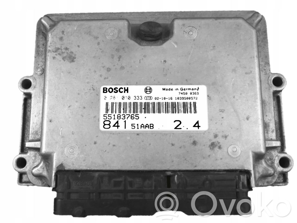 Lancia Thesis Engine control unit/module 