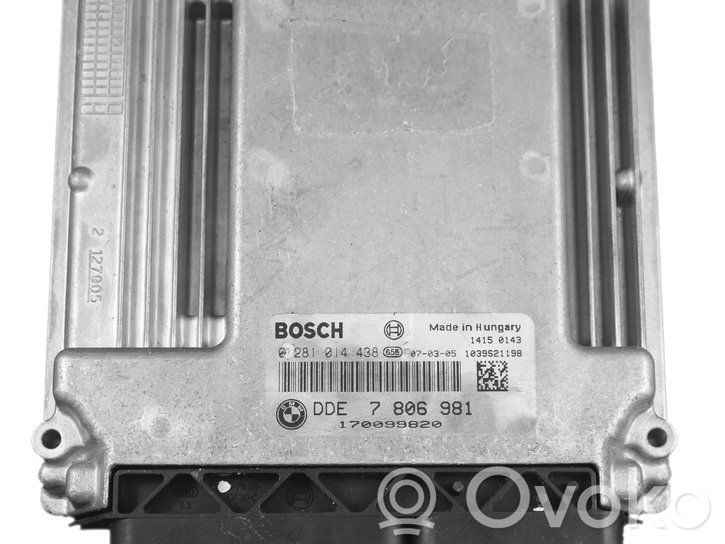 BMW X3 E83 Engine control unit/module 