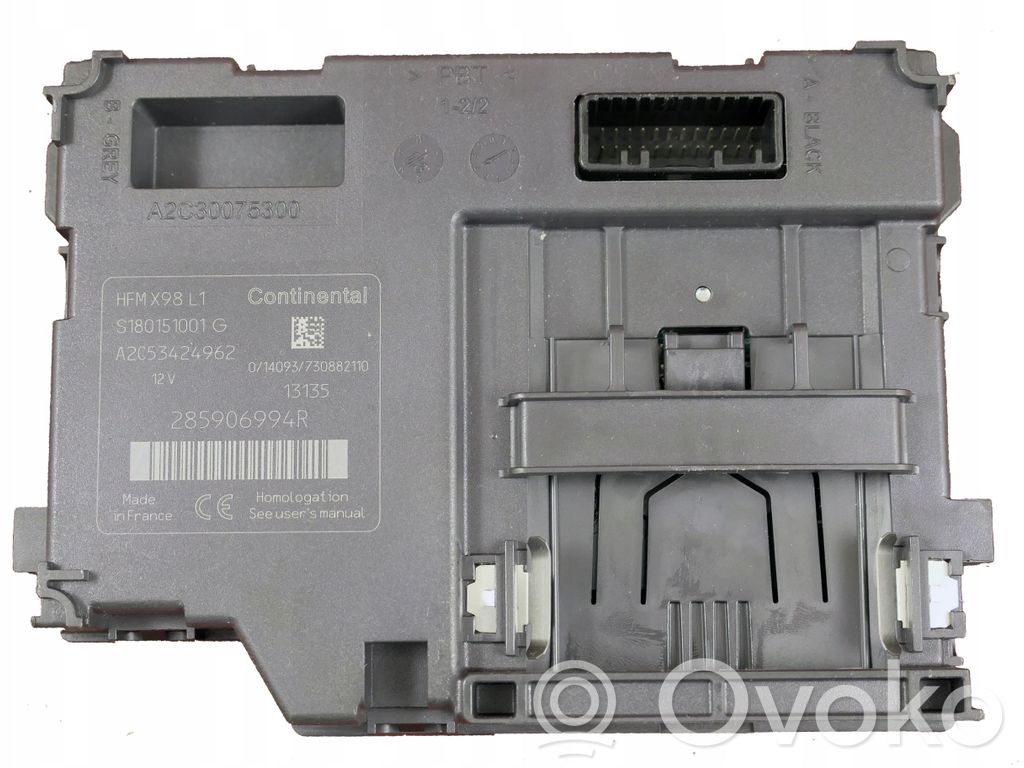 Renault Clio IV Radio/CD/DVD/GPS head unit 