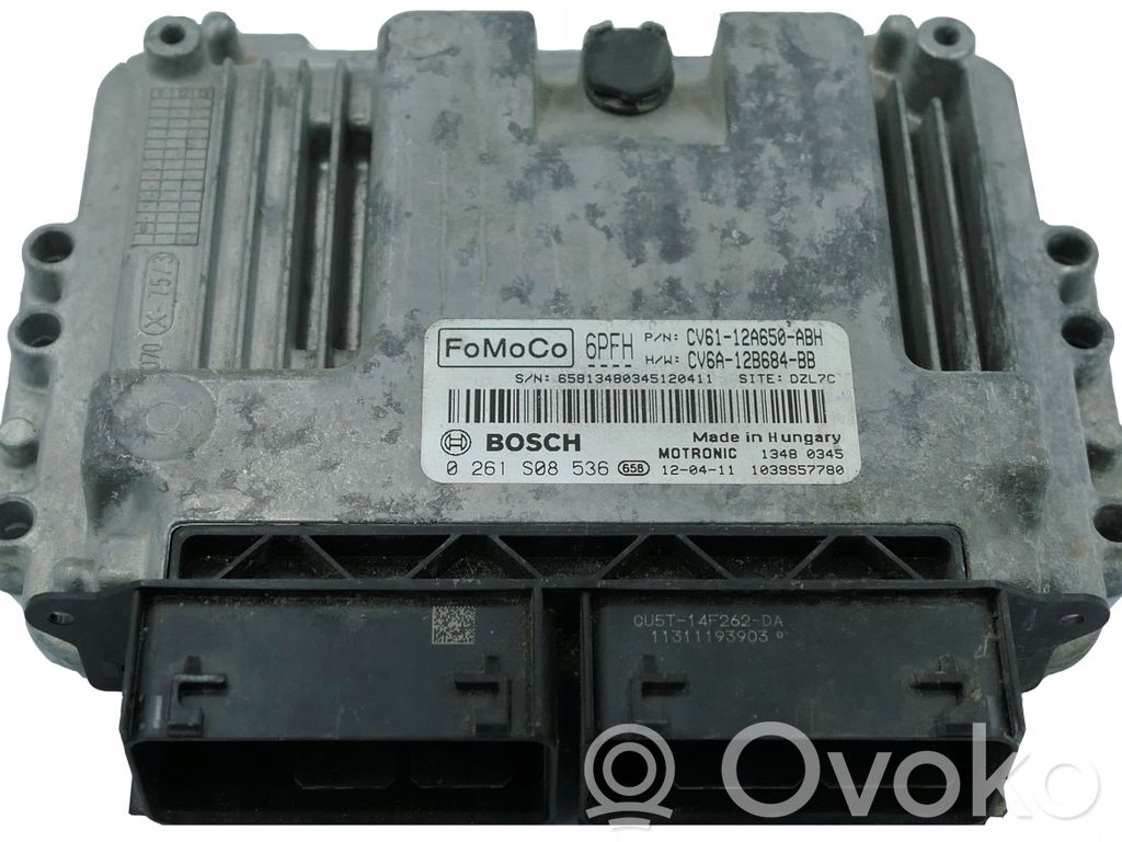 Engine control unit/module   CV6112A650ABH,6PFH,0261S08536