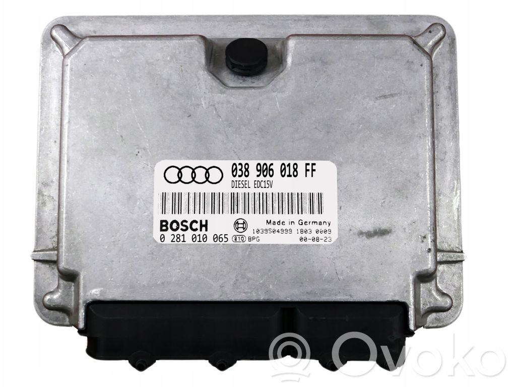 Engine control unit/module   038906018FF,0281010065
