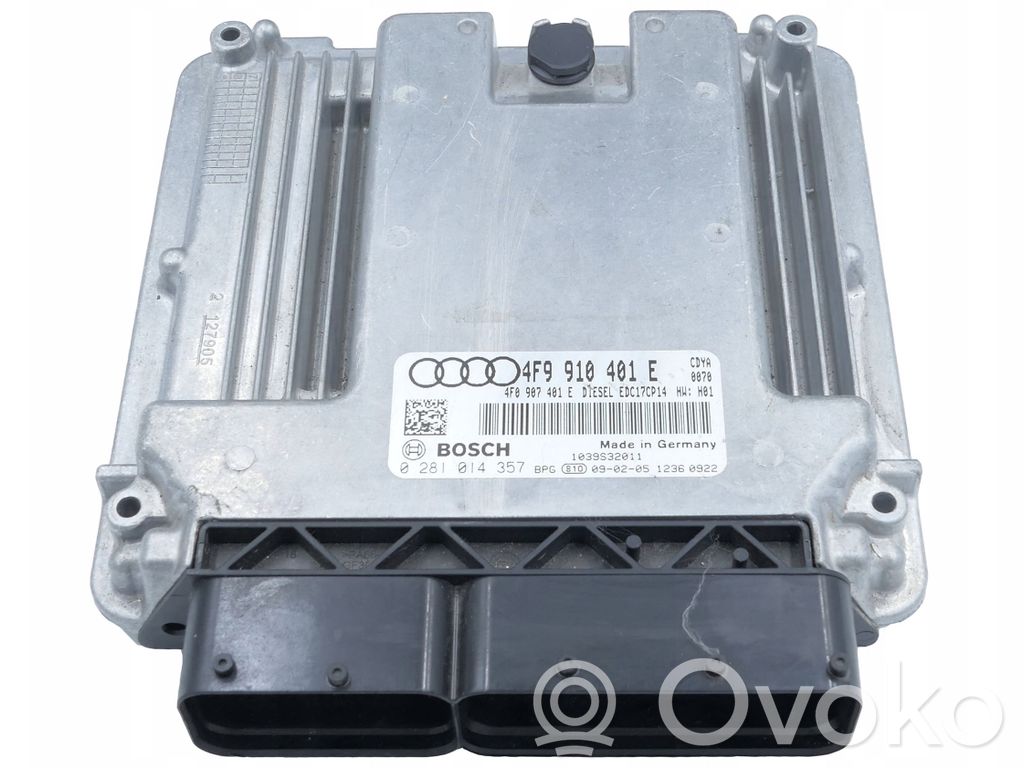 Engine control unit/module   4F9910401E,0281014357