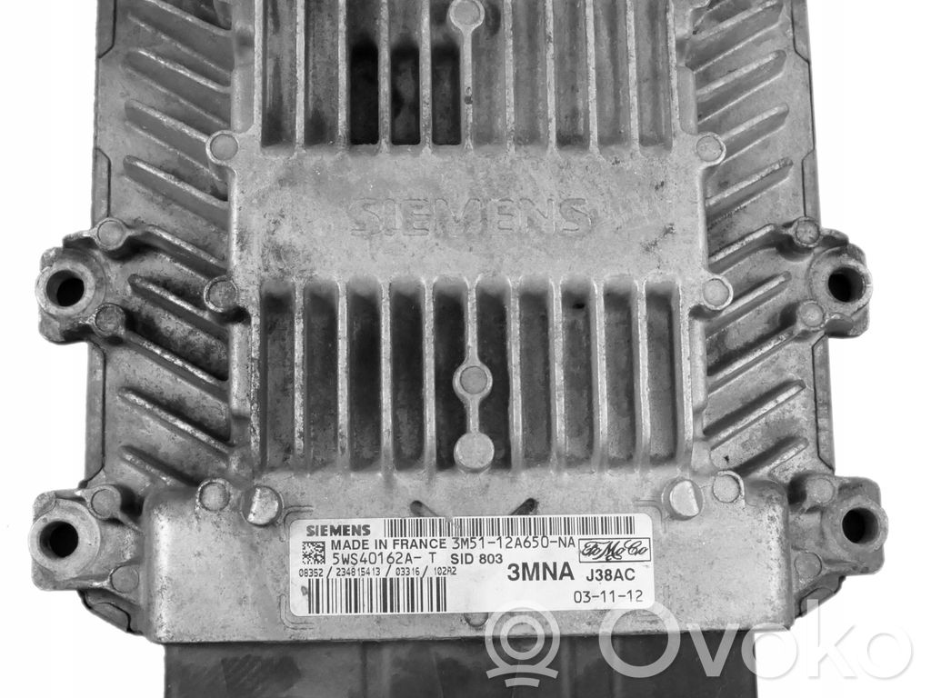 Engine control unit/module   3M5112A650NA,3MNA,5WS40162A
