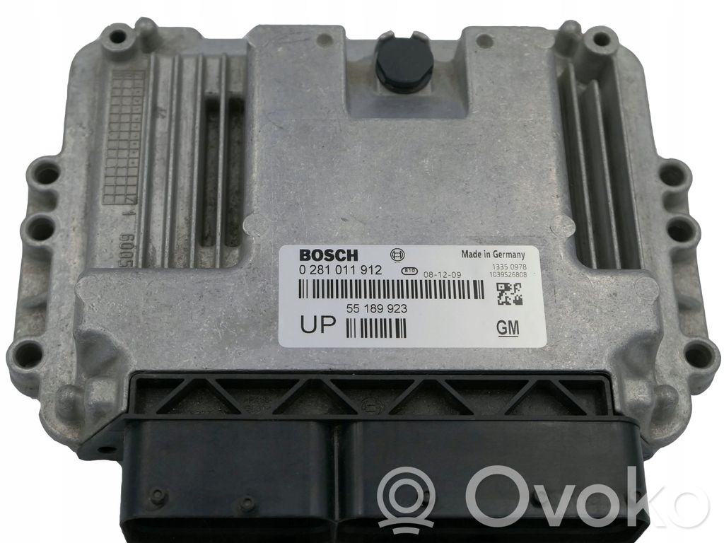 Opel Astra H Engine control unit/module 