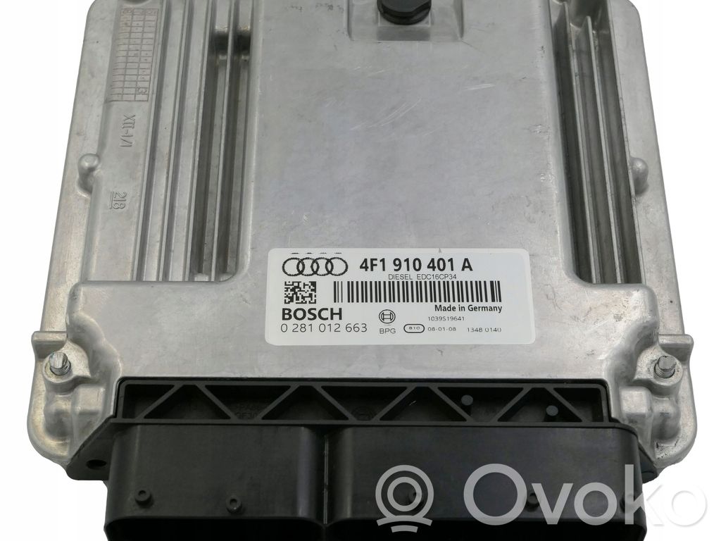 Audi A6 S6 C6 4F Engine control unit/module 