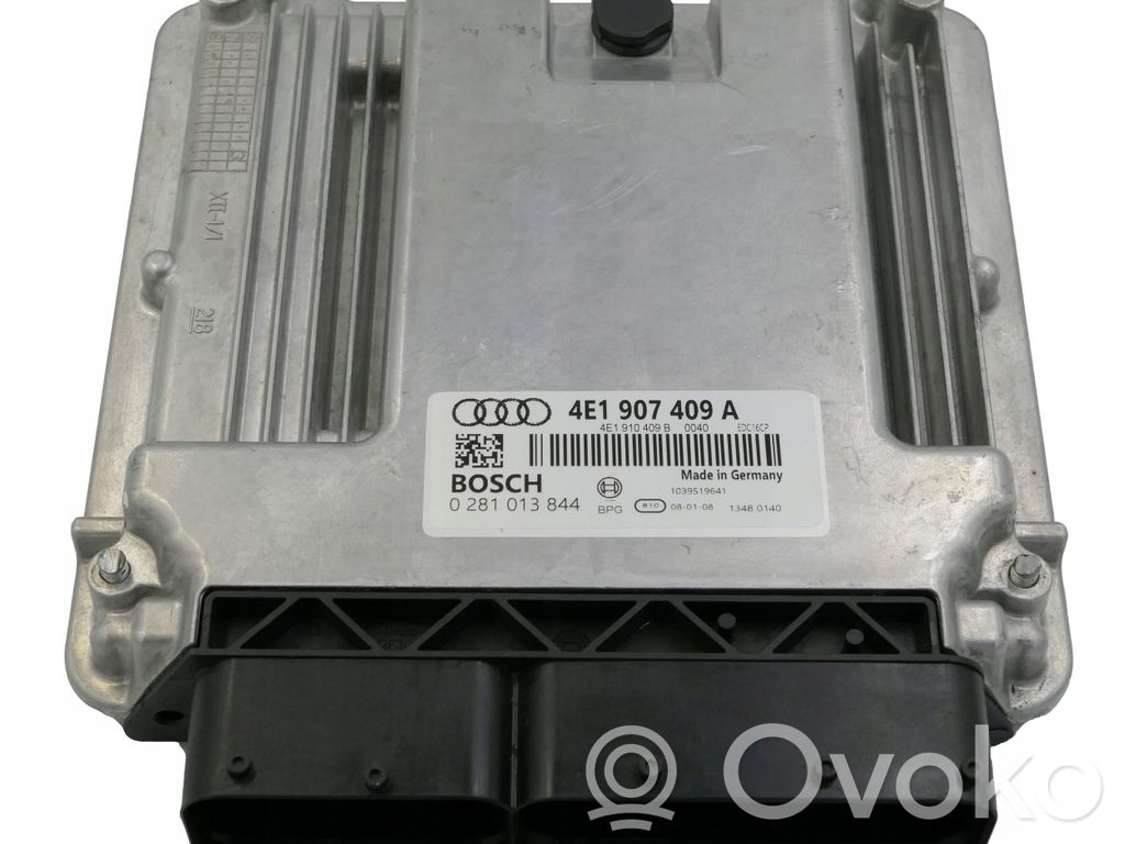Audi A8 S8 D3 4E Unidad de control/módulo del motor 