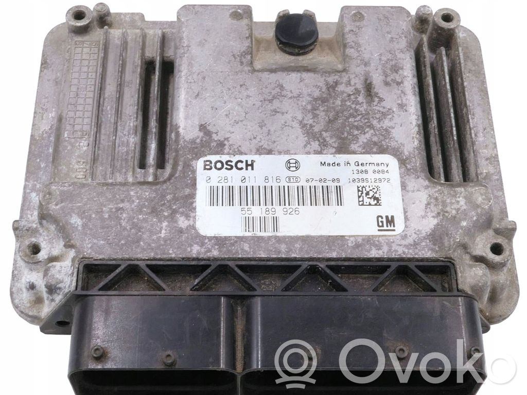 Opel Vectra C Unitate/modul de control motor 