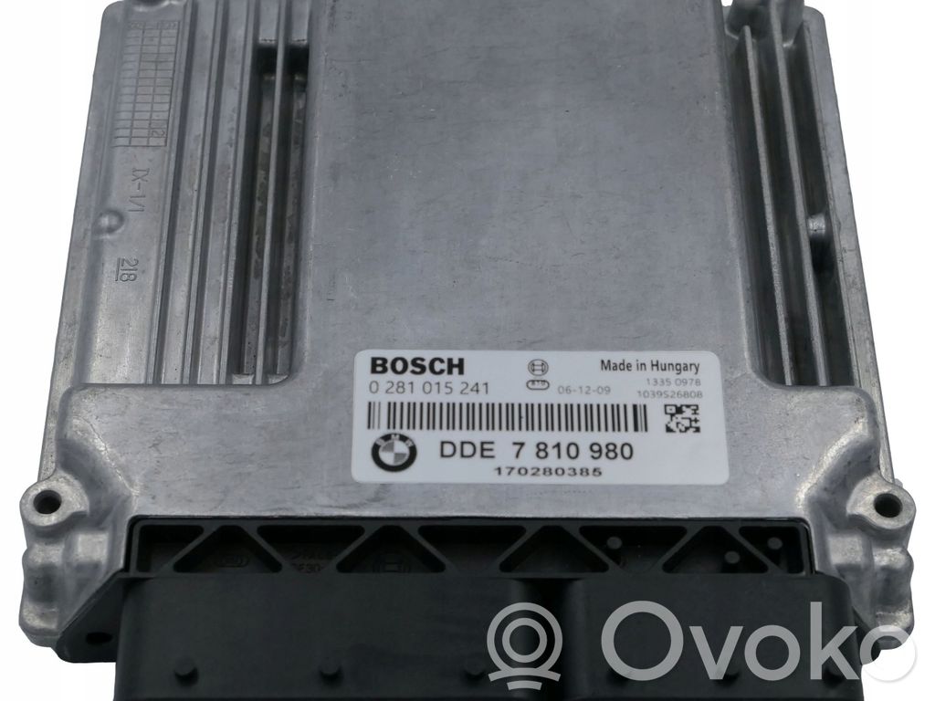 BMW X5 E70 Engine control unit/module 