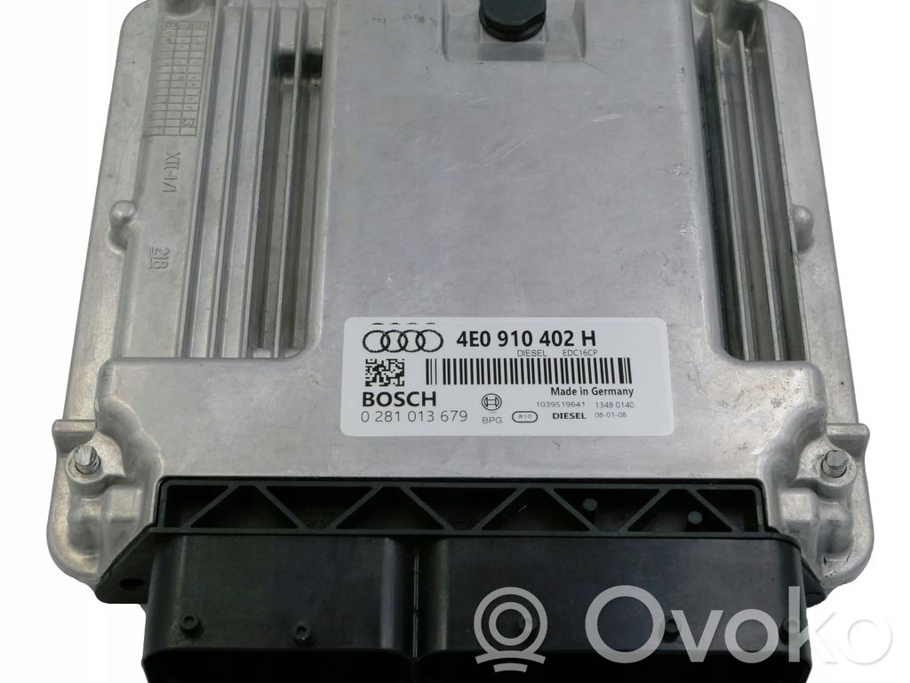 Unidad de control/módulo del motor   EDC16CP,0281013679