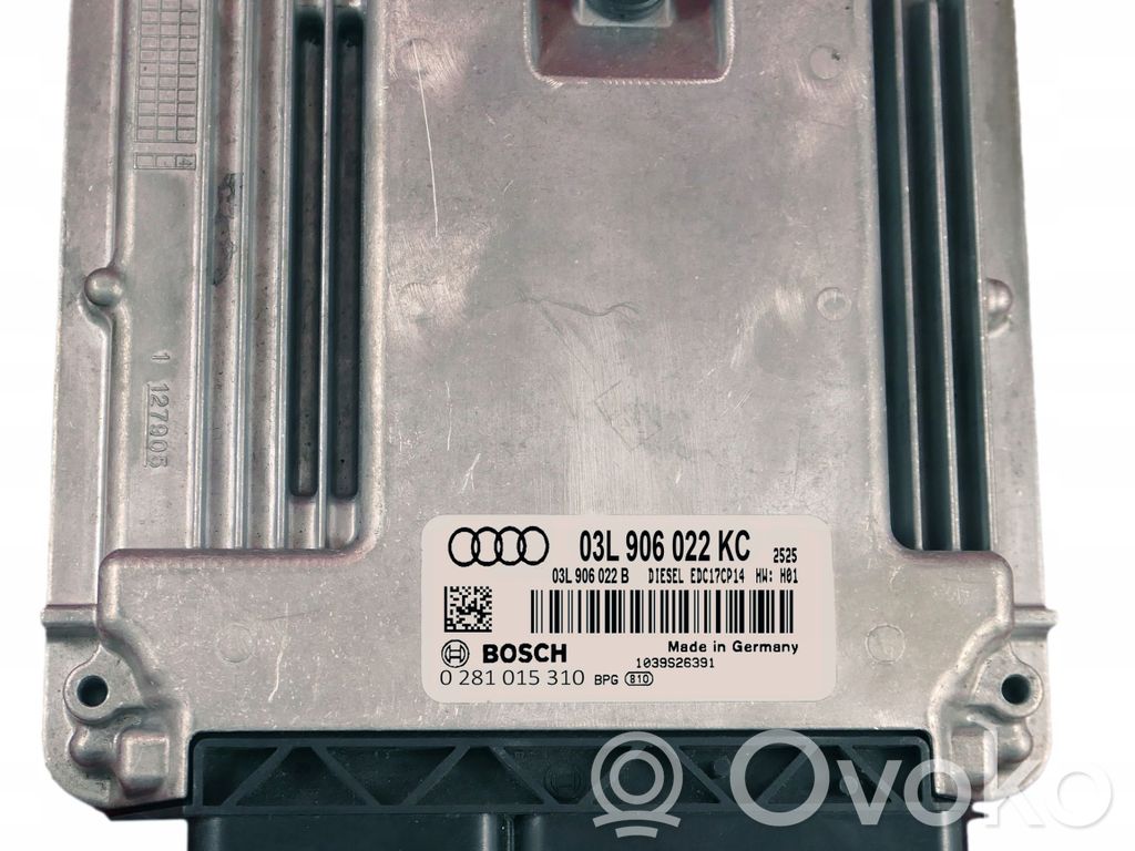 Audi A5 8T 8F Engine control unit/module 