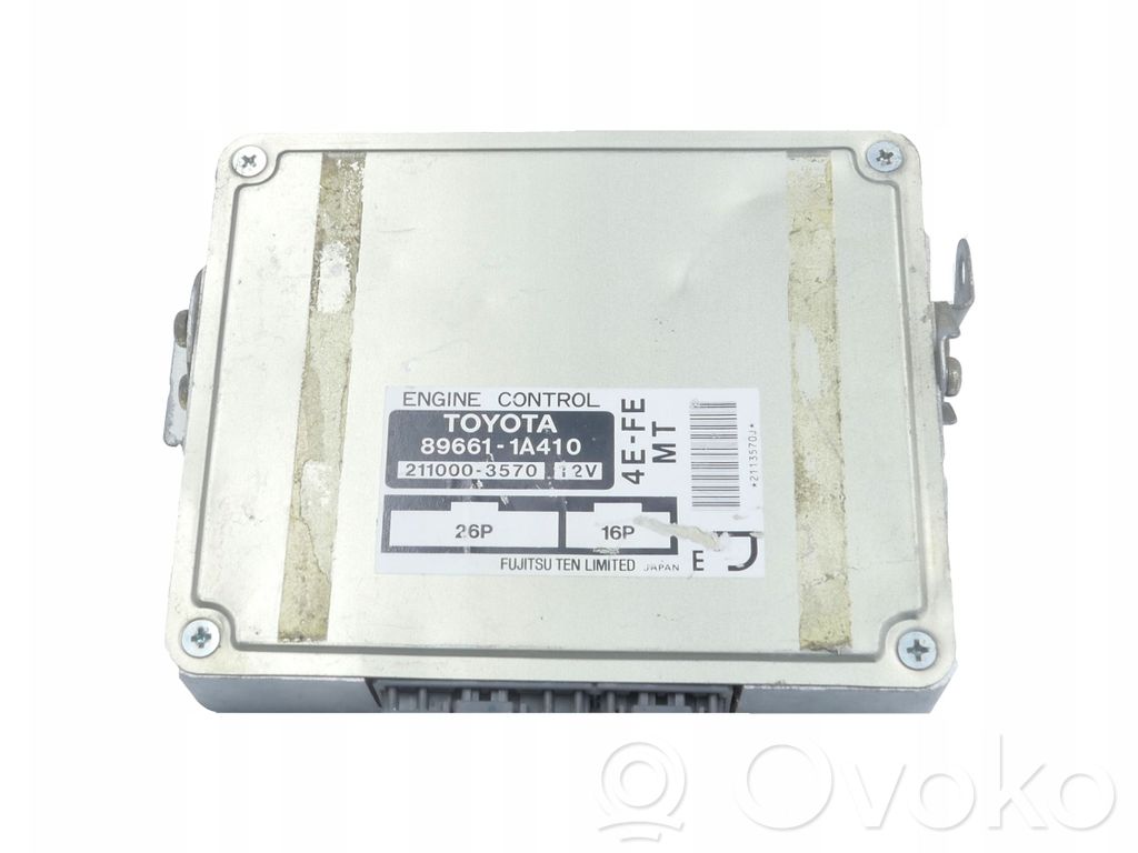Toyota Corolla E100 Engine control unit/module 