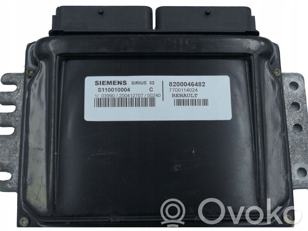 Engine control unit/module   820046482,S110010004,S110010004C