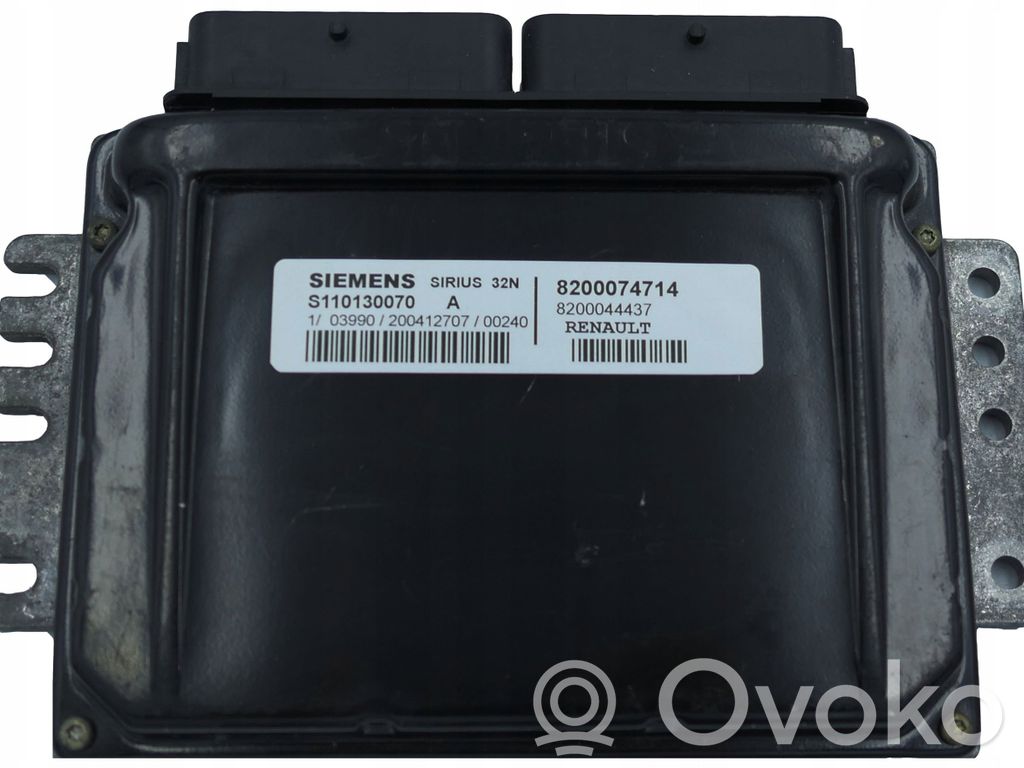 Engine control unit/module   8200074714,S110130070,S110130070A