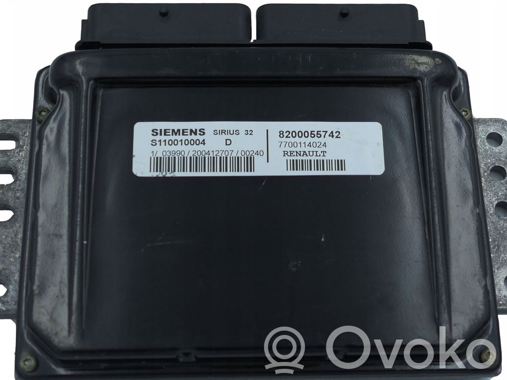 Engine control unit/module   8200055742,S110010004,S110010004D