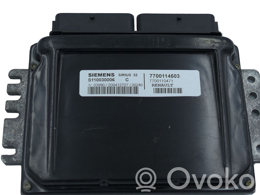 Renault Megane I Engine control unit/module 