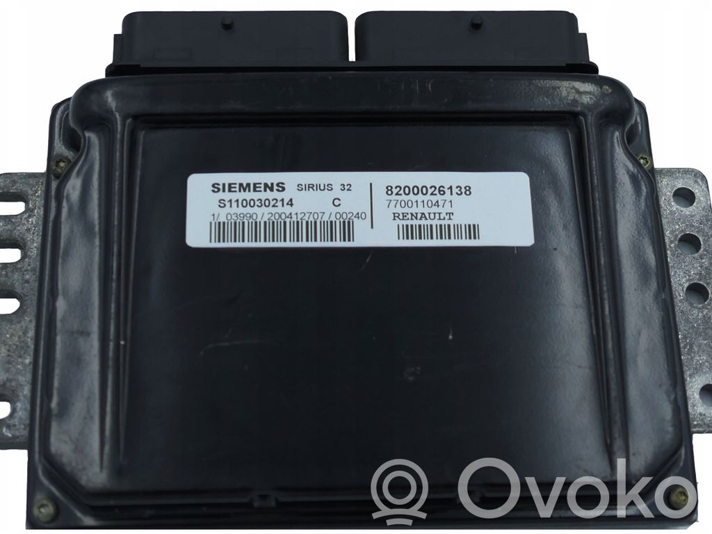 Renault Scenic I Engine control unit/module 