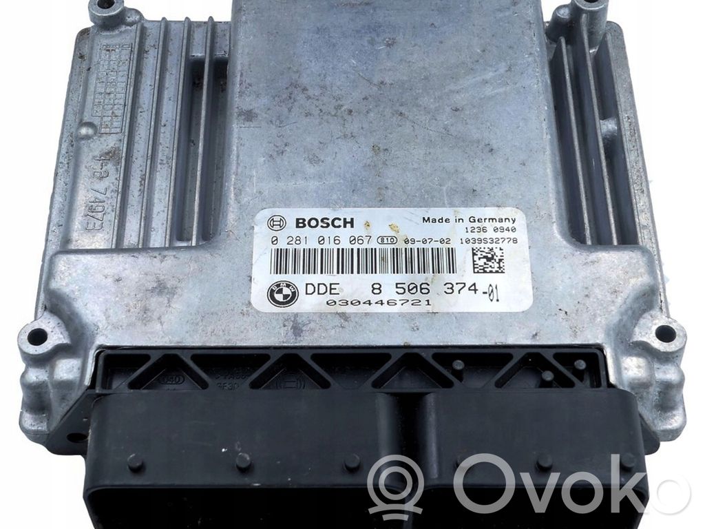 Engine control unit/module   DDE850637401,850637401