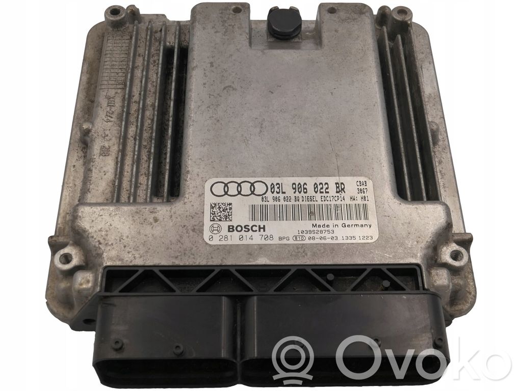 Audi A3 S3 A3 Sportback 8P Engine control unit/module 