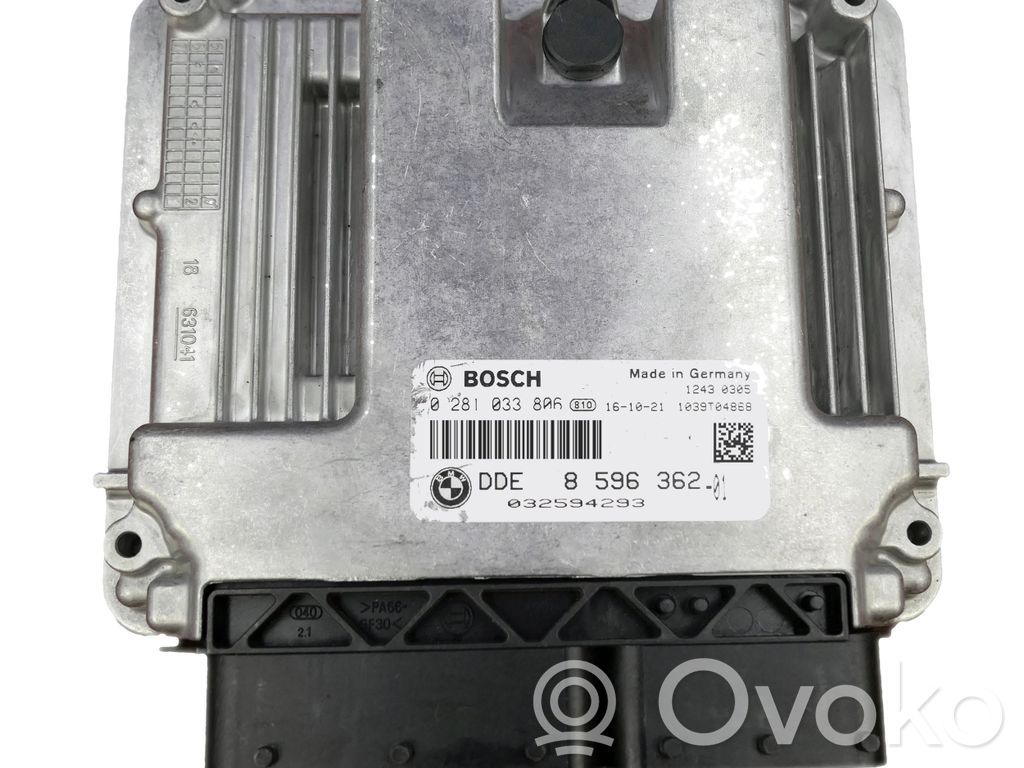 Engine control unit/module   8596362,0281033806,DDE859636201