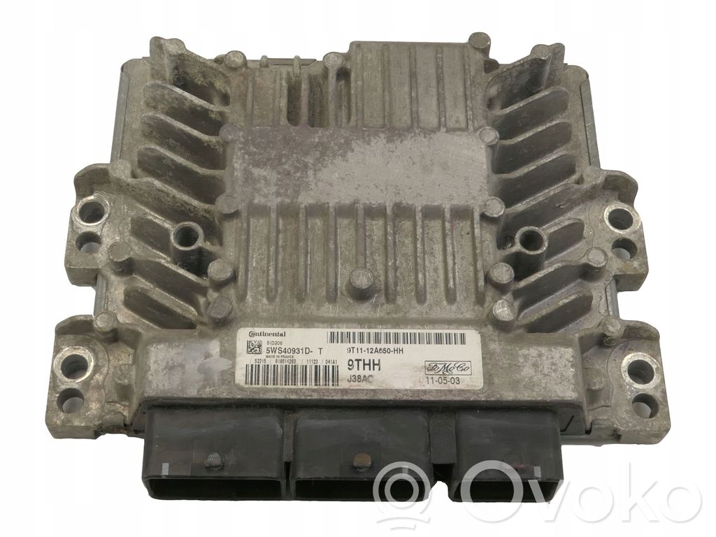 Engine control unit/module   5WS40931DT,9T1112A650HH