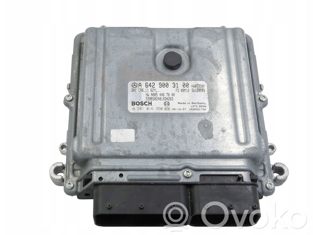 Mercedes-Benz GLK (X204) Sterownik / Moduł ECU 