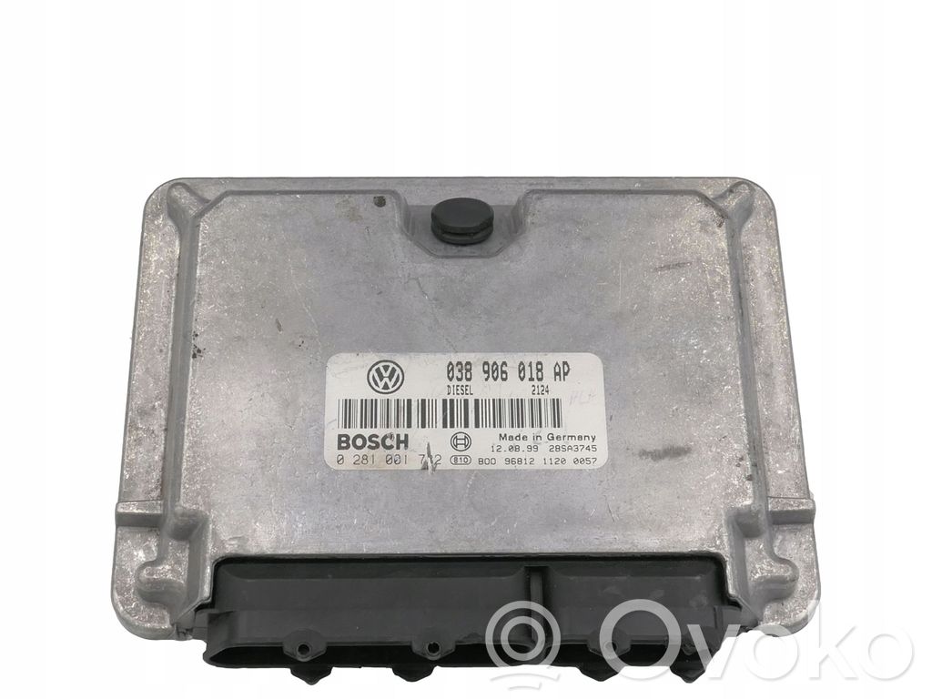 Engine control unit/module   038906018AP,0281001732