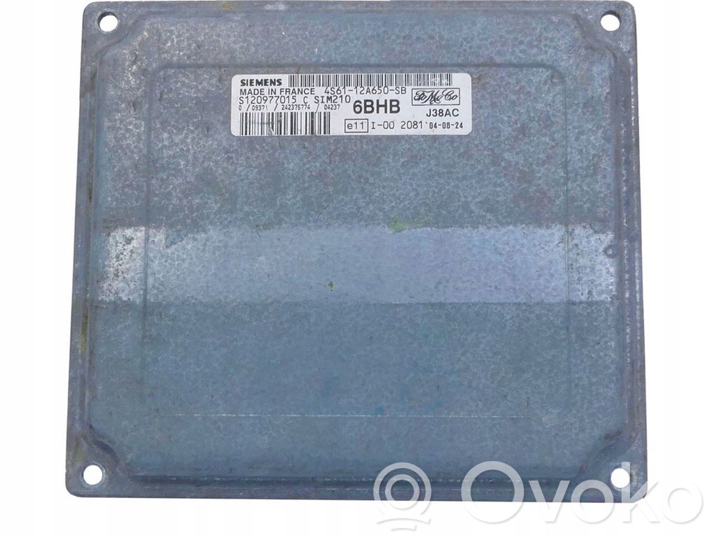 Engine control unit/module   S120977015C,6BHB,4S6112A650SB