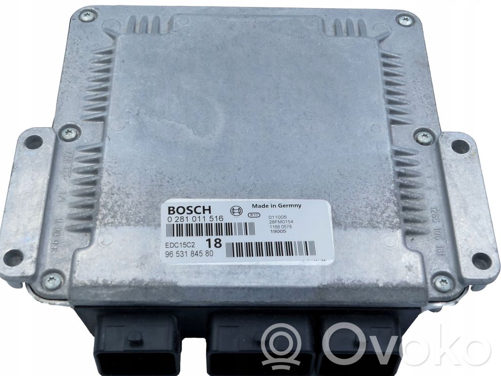 Peugeot 607 Engine control unit/module 