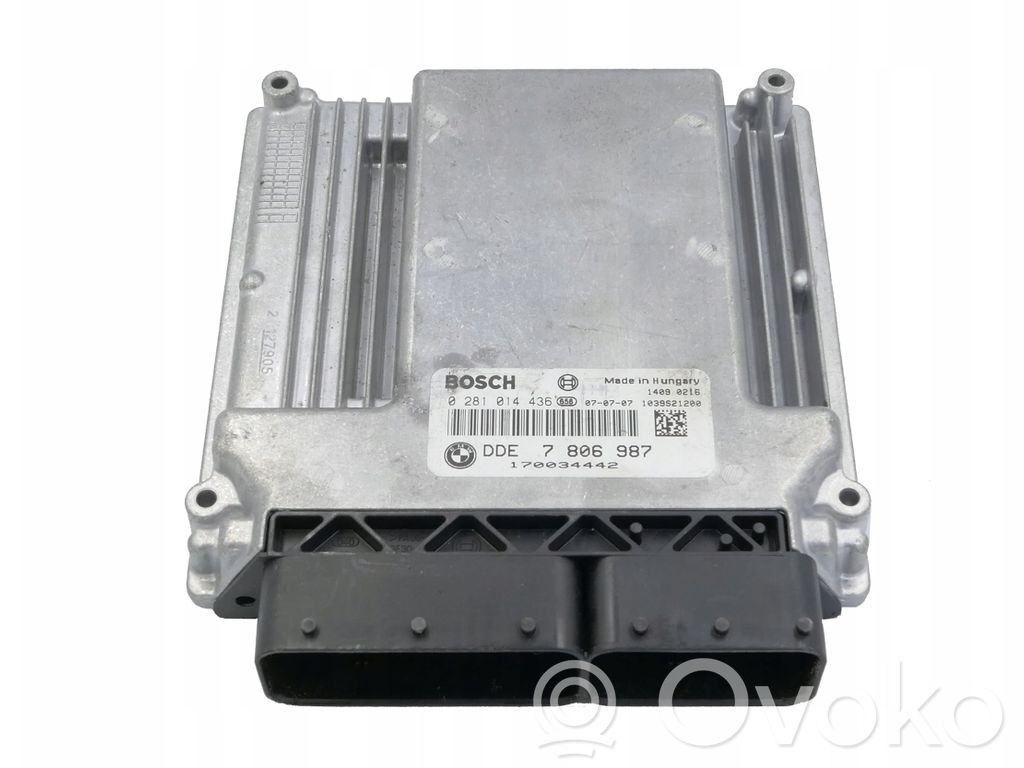 BMW 5 E60 E61 Calculateur moteur ECU 