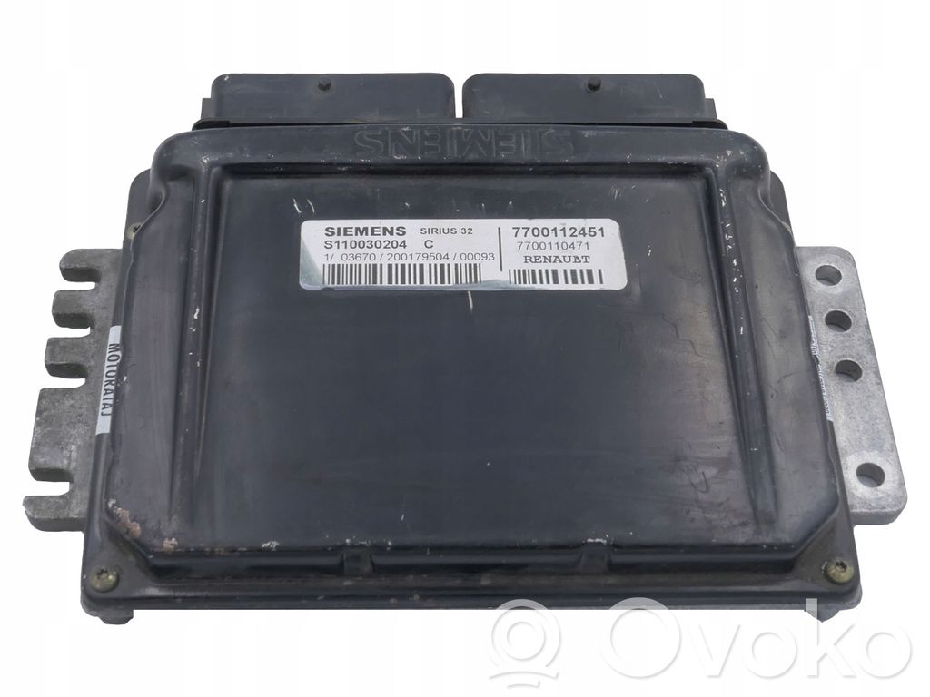 Renault Espace III Engine control unit/module 