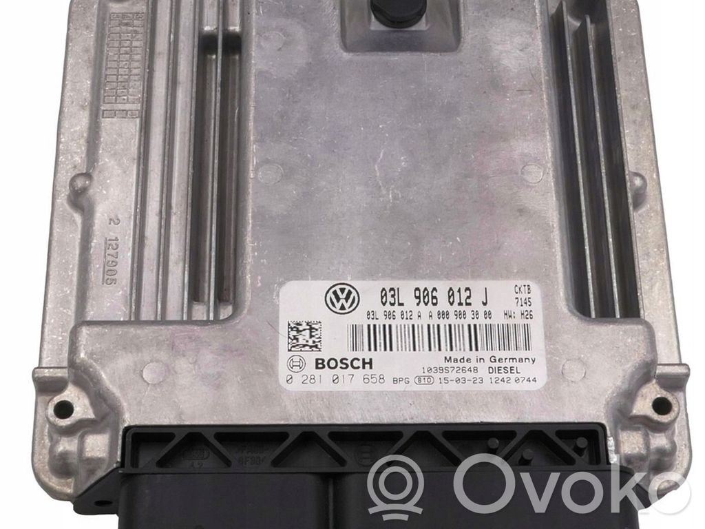 Volkswagen Crafter Engine control unit/module 