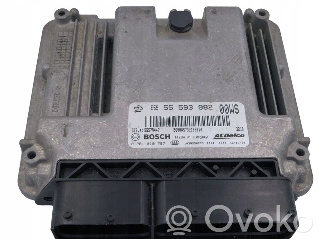 Opel Corsa D Engine control unit/module 