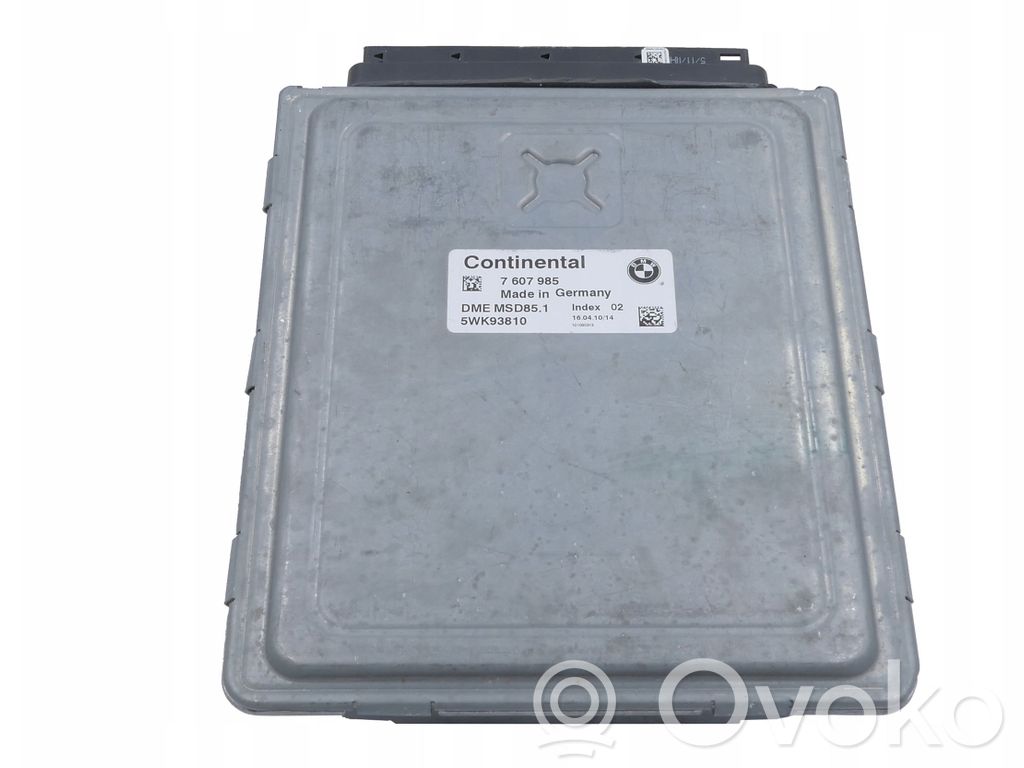 Engine control unit/module   7607985,5WK93810,MSD85