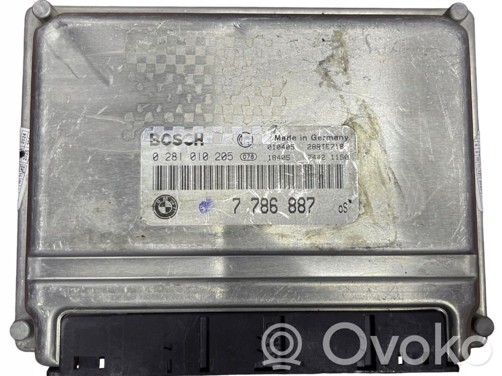 Moottorin ohjainlaite/moduuli   7786887,0281010205