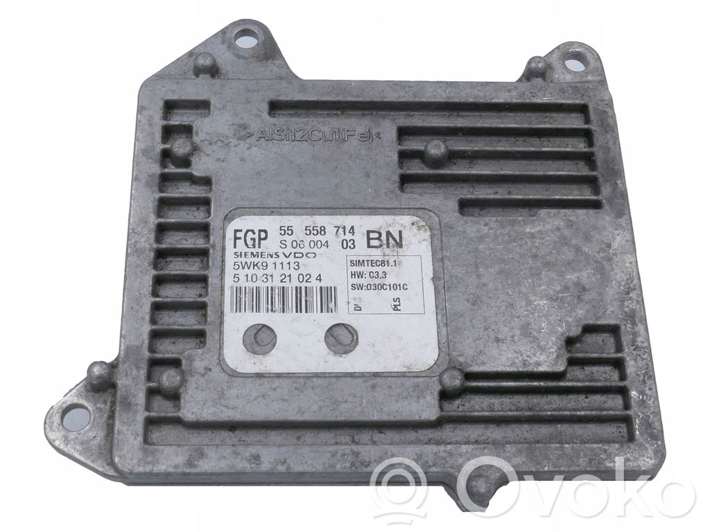 Opel Vectra C Sterownik / Moduł ECU 