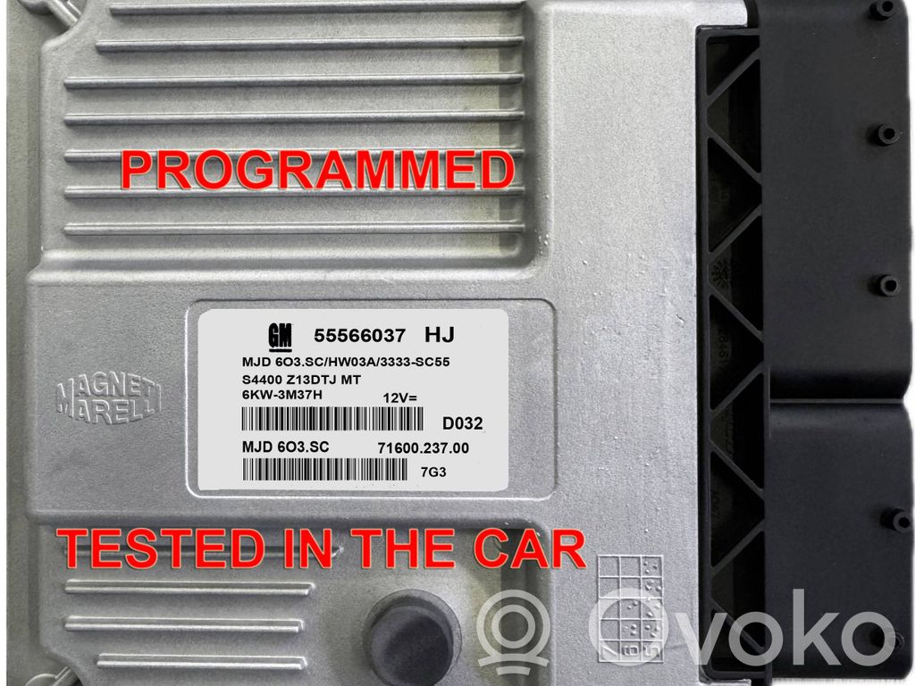 Opel Corsa D Engine control unit/module ECU 