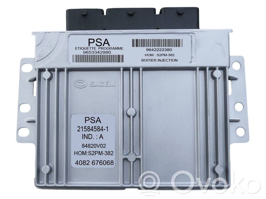 Citroen Berlingo Engine control unit/module 