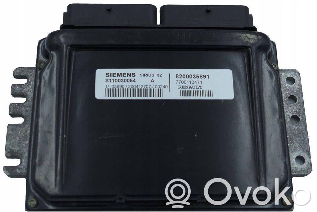 Renault Megane II Engine control unit/module 