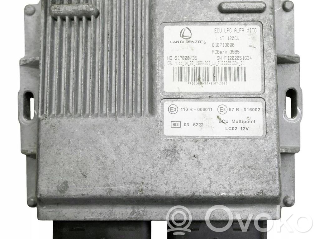 Alfa Romeo Mito Engine control unit/module ECU 