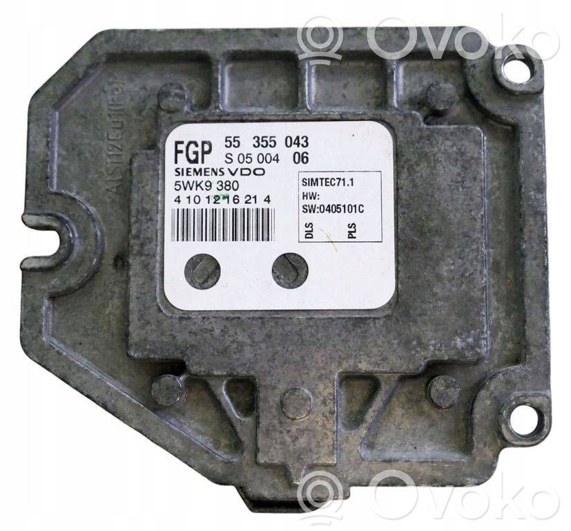 Engine control unit/module   55355043,4101216214,5WK9380