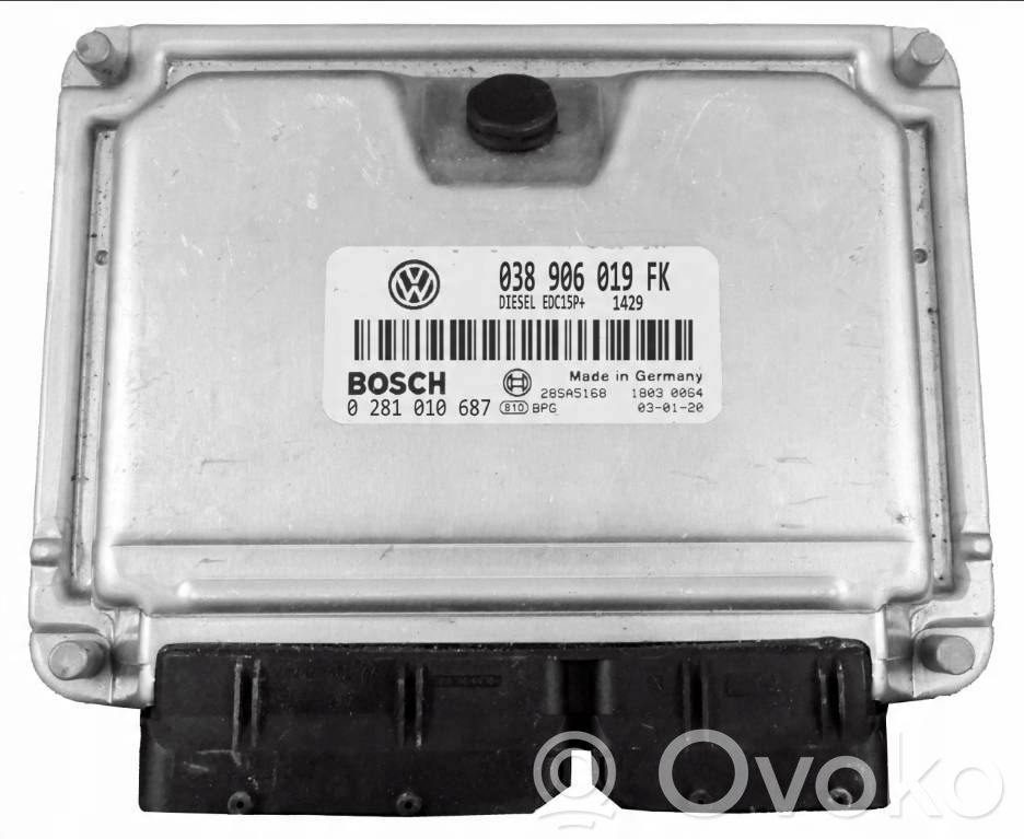 Seat Leon (1M) Engine control unit/module 